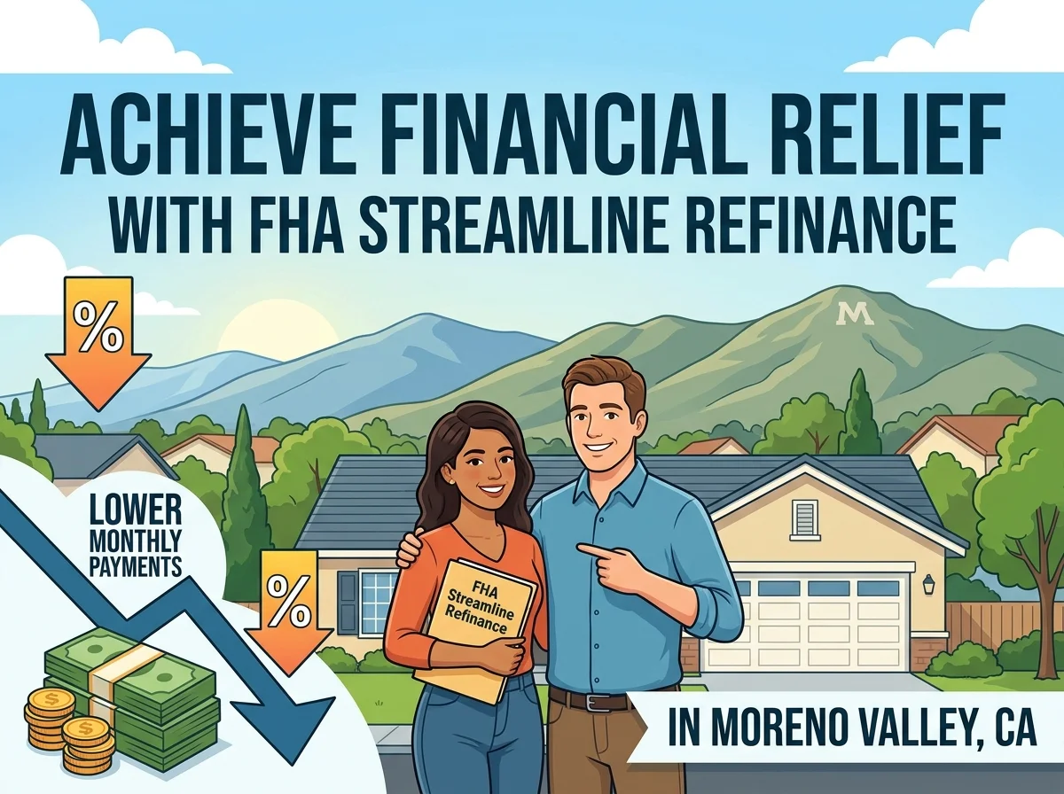 Achieve Financial Relief with FHA Streamline Refinance in Moreno Valley