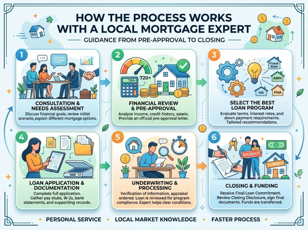 How the Process Works With a Local Mortgage Expert