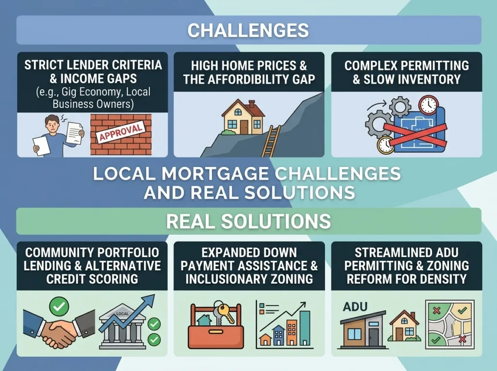 Local Mortgage Challenges and Real Solutions