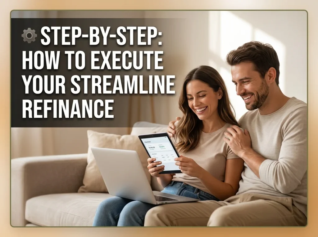 Step-by-Step How to Execute Your Streamline Refinance