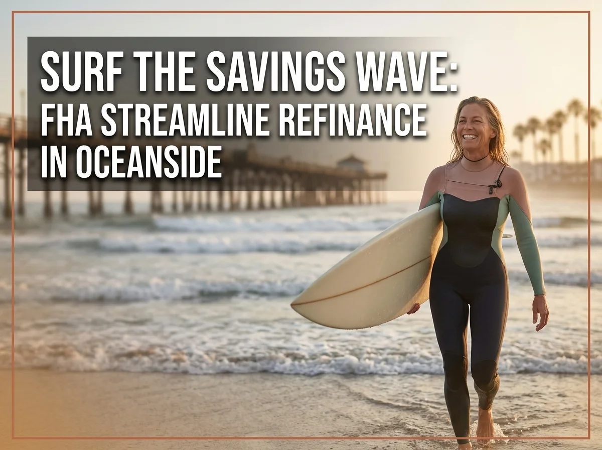 Surf the Savings Wave FHA Streamline Refinance in Oceanside