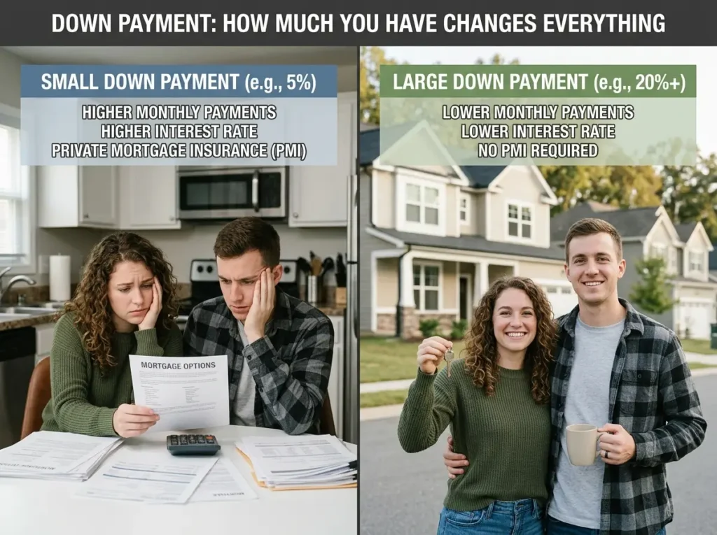 Down Payment How Much You Have Changes Everything