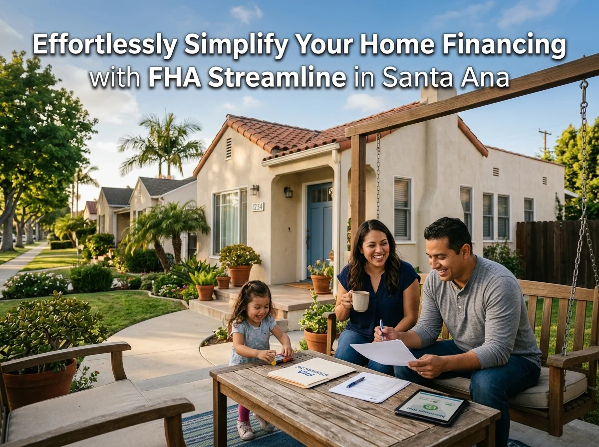 Effortlessly Simplify Your Home Financing with FHA Streamline in Santa Ana