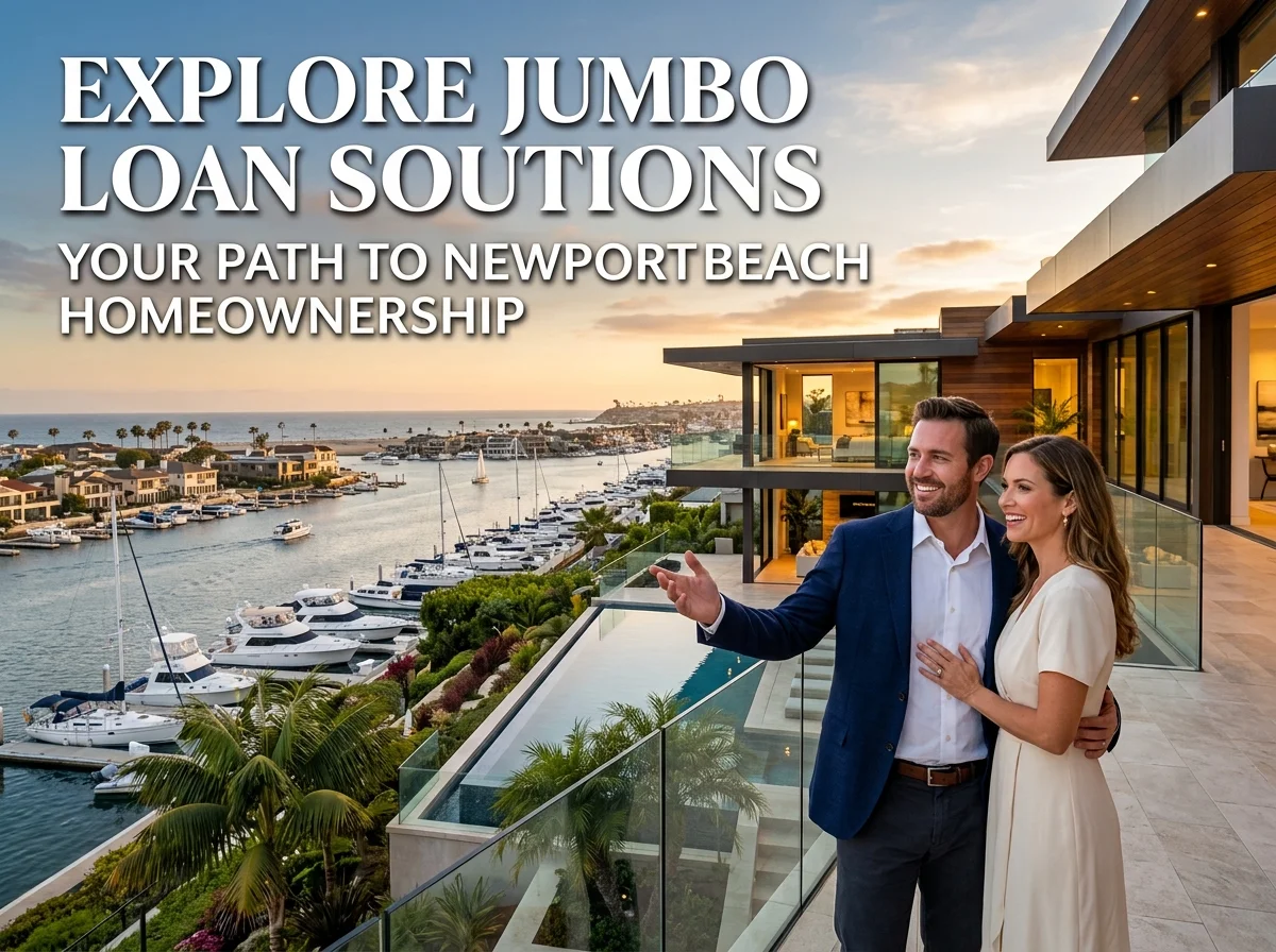 Explore Jumbo Loan Solutions Your Path to Newport Beach Homeownership