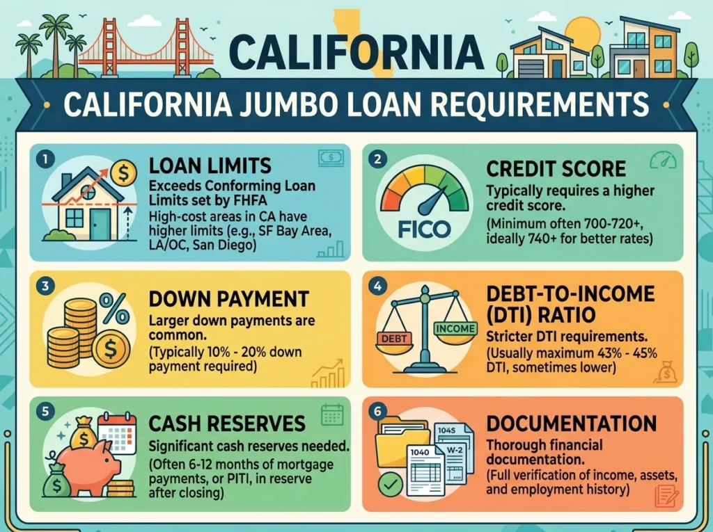 Jumbo Loan Requirements in California
