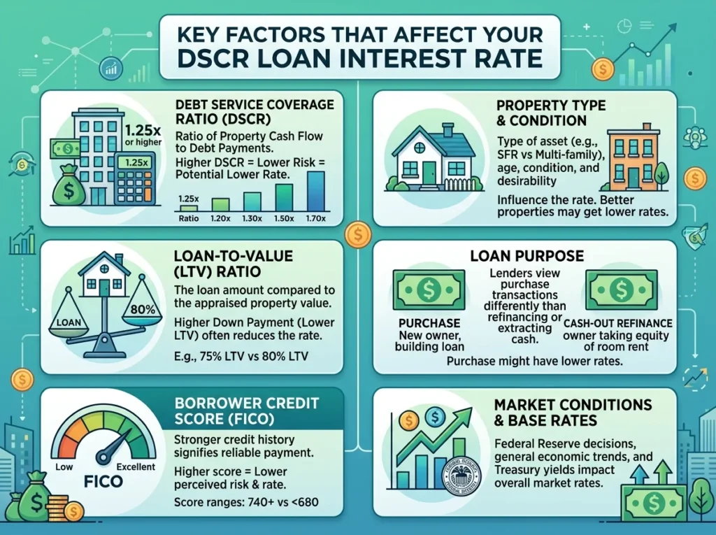 Key Factors That Affect Your DSCR Loan Interest Rate