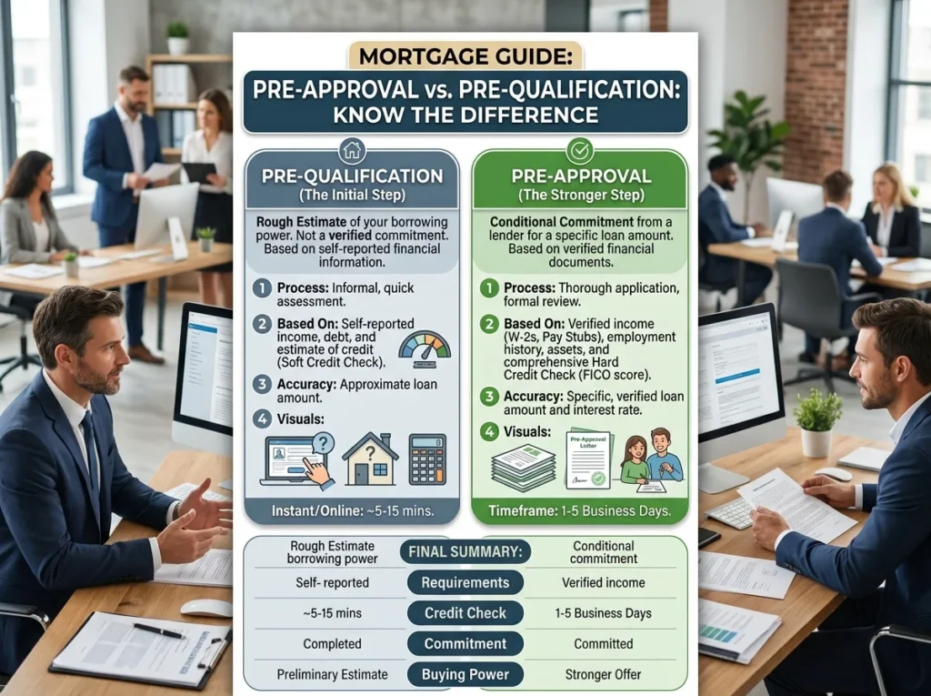 Pre Approval vs Pre Qualification Know the Difference