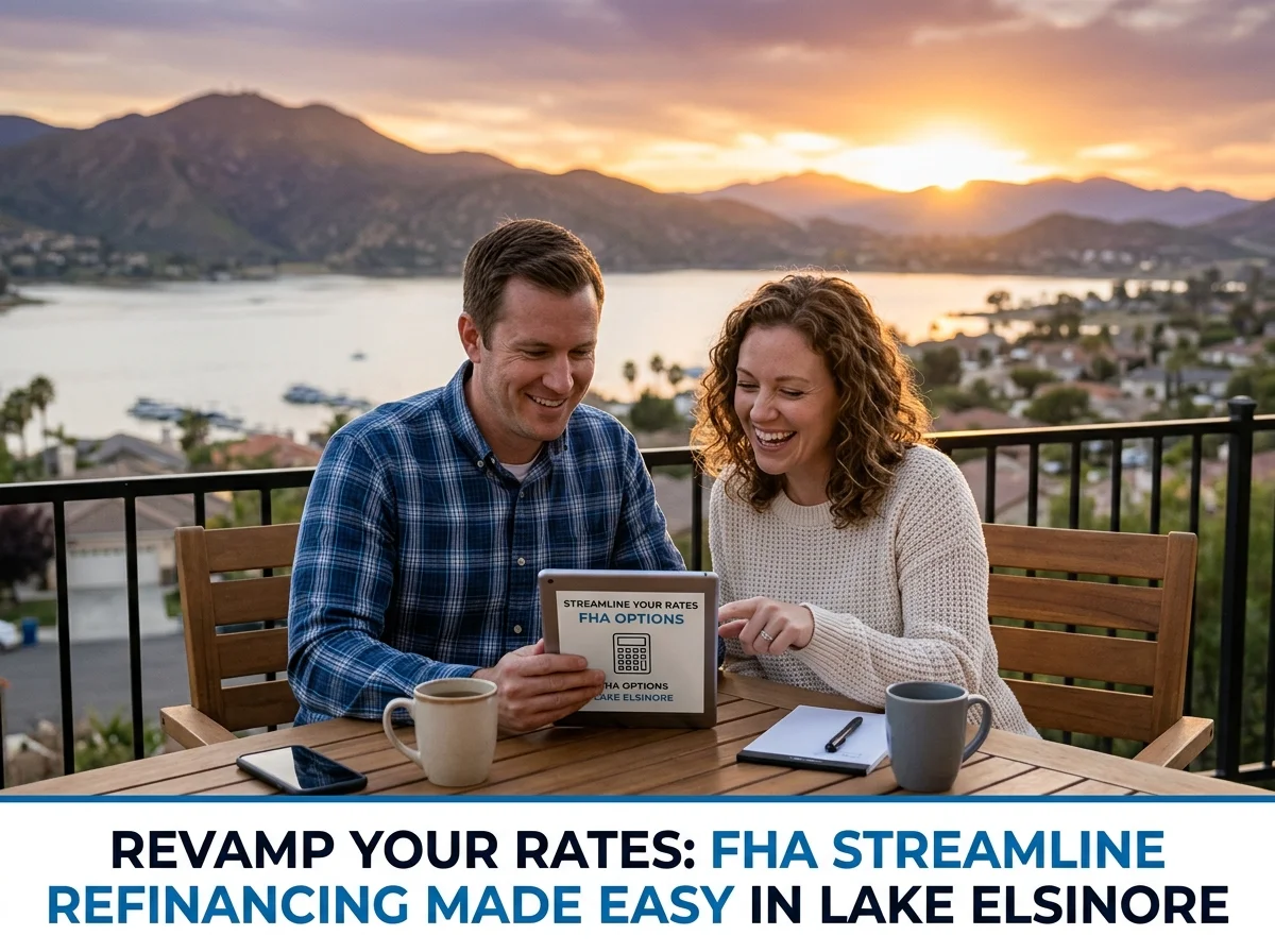Revamp Your Rates FHA Streamline Refinancing Made Easy in Lake Elsinore