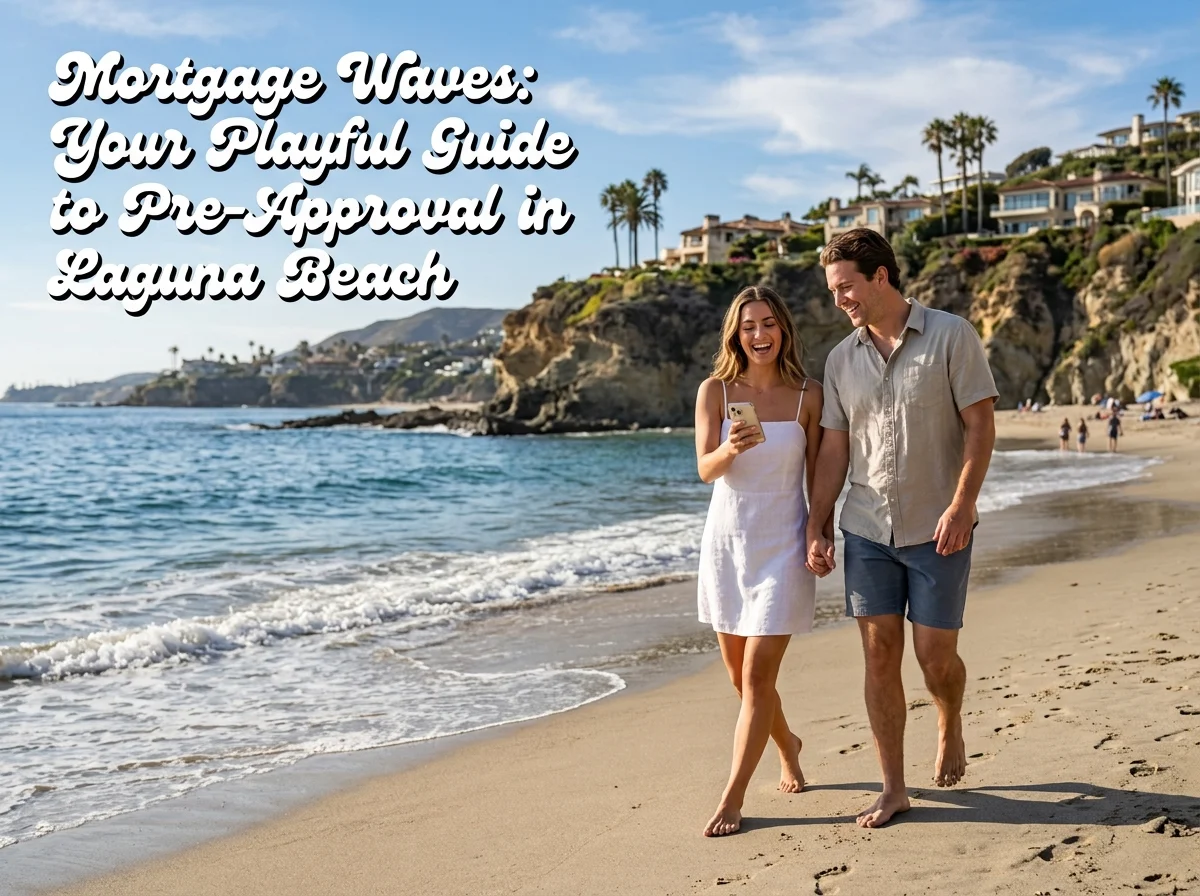 Surf the Mortgage Waves Your Playful Guide to Pre-Approval in Laguna Beach