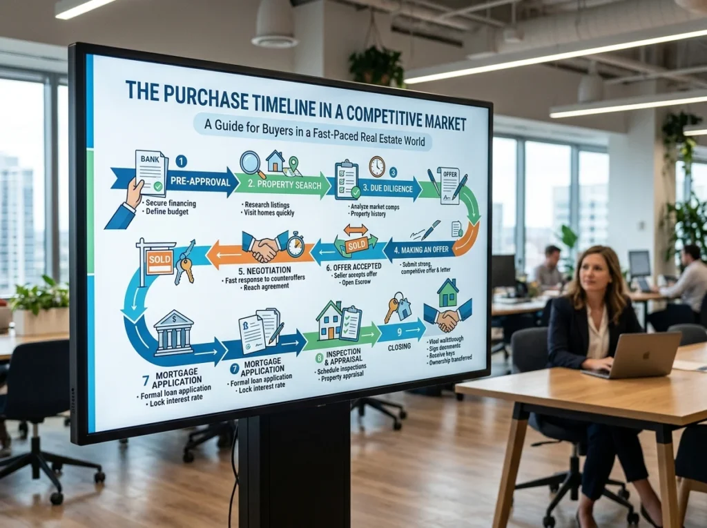 The Purchase Timeline in a Competitive Market