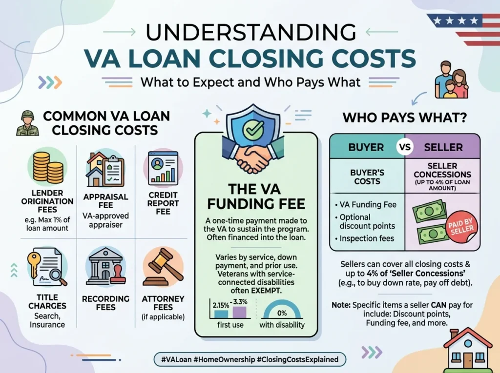 VA Loan Closing Costs and What to Expect