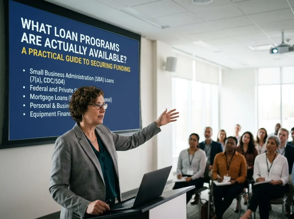 What Loan Programs Are Actually Available
