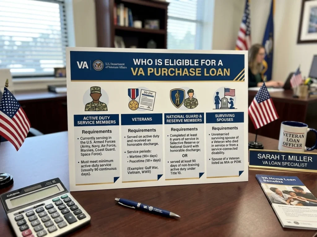Who Is Eligible for a VA Purchase Loan