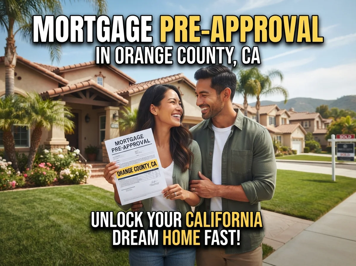 Mortgage Pre-Approval in Orange County, CA Complete Guide for Homebuyers